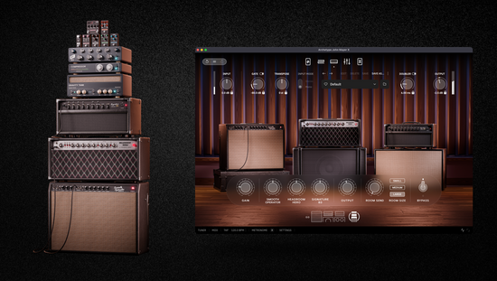 Interface do plugin Archetype: John Mayer X