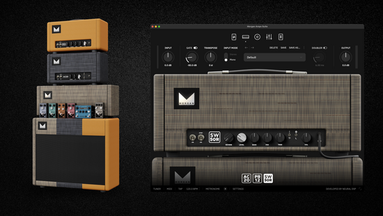 Arte oficial do Morgan Amps Suite