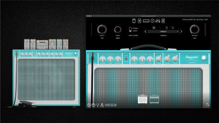 Arte oficial do Tone King Imperial MKII